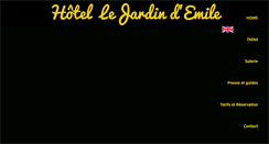 Desktop Screenshot of lejardindemile.fr